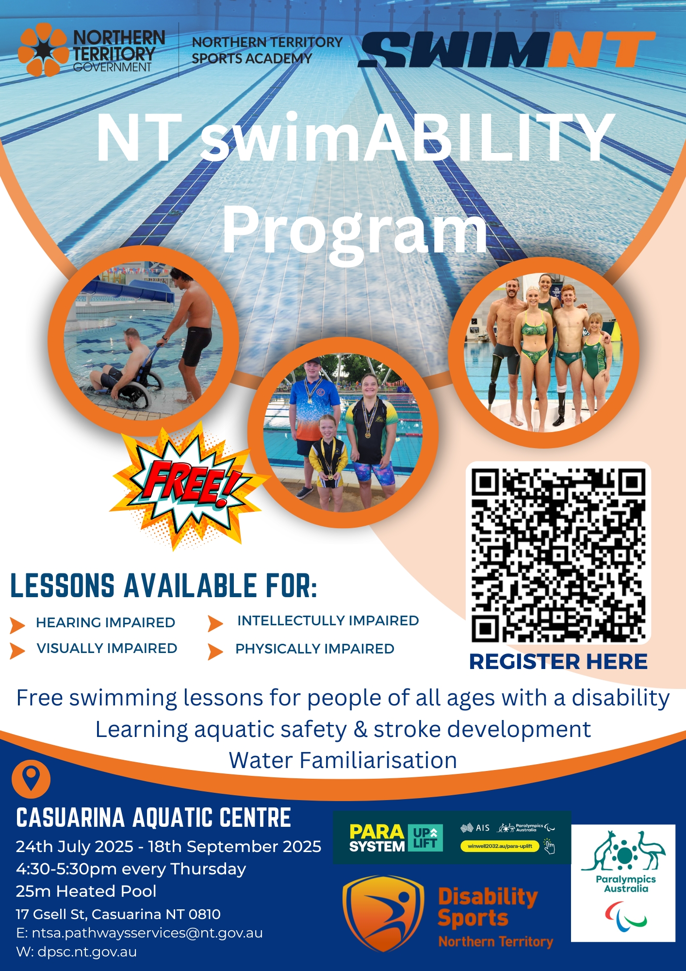 Swim Ability Flyer 1 Swim Ability Flyer 1