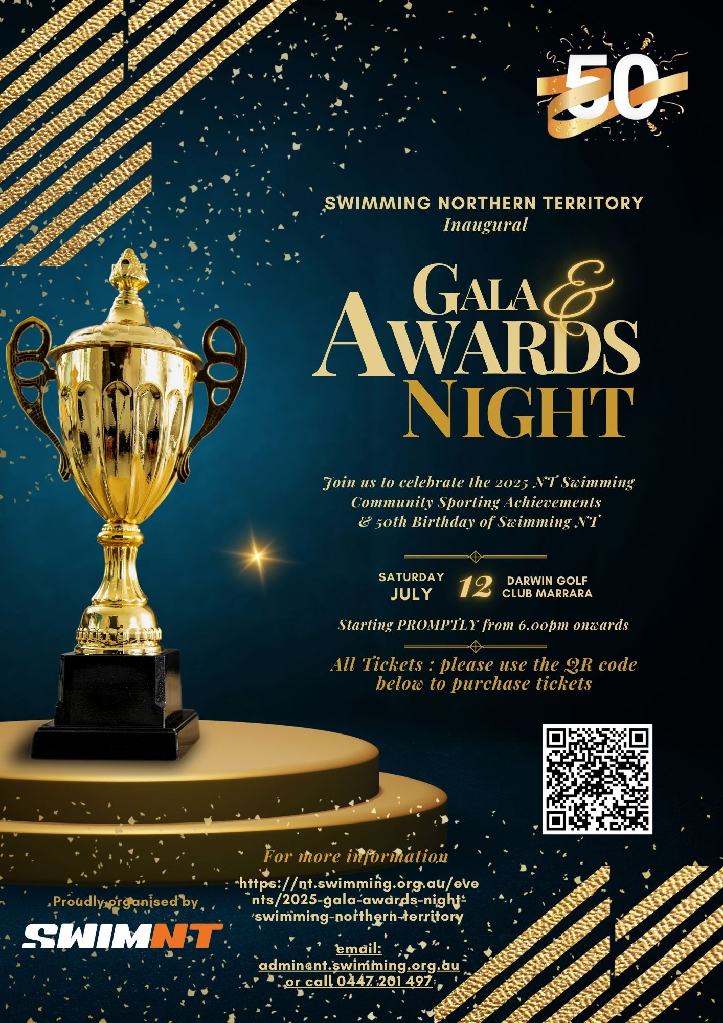 Gala and Awards Night 2025 flyer