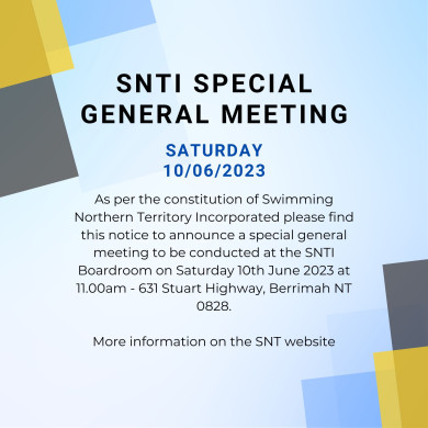 SNTI Special General Meeting Notice
